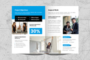 Project Proposal Brochure Template, a Brochure Template by White Graphic (Thumbnail 6 of 11)