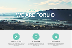 Forlio - Corporate Joomla Template