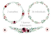 Anemones & Roses, an Illustration by MariePierLaf (Thumbnail 5 of 5)