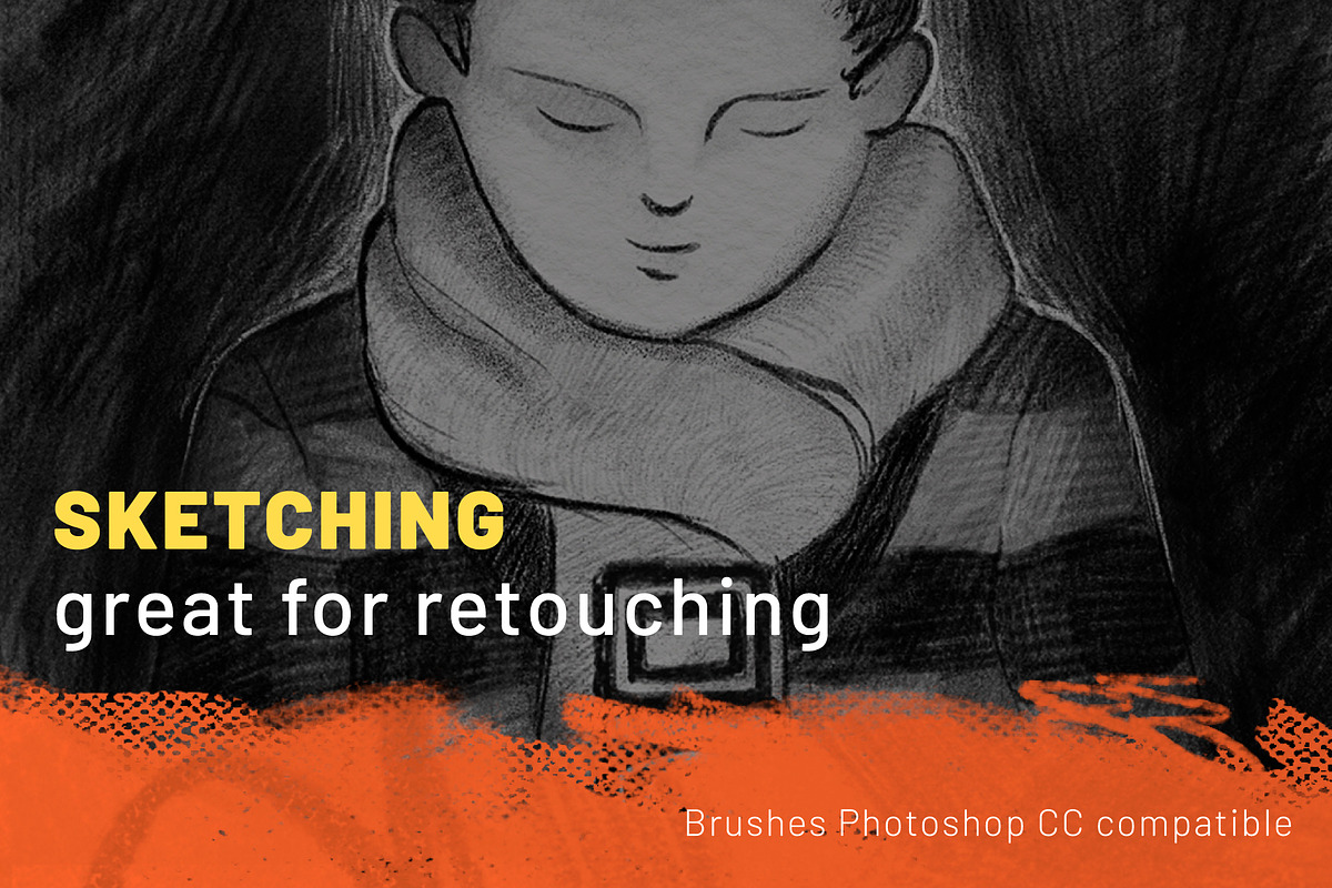 Master Collection Photoshop Brushes, a Brush Add-On by DaniMad Brushes (Photo 6 of 14)