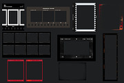 Kodak and Fuji Film Frames, a Social Media Template by Presets store (Thumbnail 7 of 8)