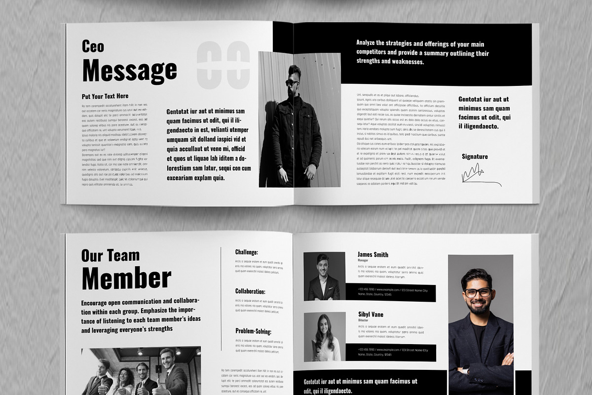 White Paper Layout, a Brochure Template by ContestDesign (Photo 3 of 5)