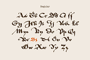 Valerius Elegant Blackletter Script, a Blackletter Font by kaer_shop (Thumbnail 9 of 13)
