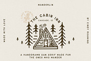 WANDERLIN by Cindy Roaming Designs, a Sans Serif Font by cindyroamingdesigns (Thumbnail 4 of 6)