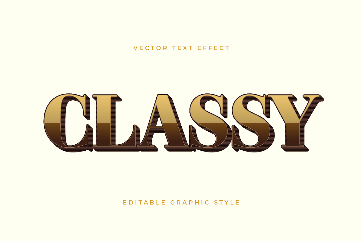 Elegant Gold Gradient Text Effect