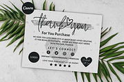 Thank You Card For Small Business, a Flyer Template by Oskar Wantopi (Thumbnail 1 of 3)