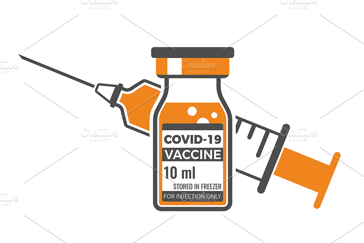 Covid-19 coronavirus vaccine syringe, a Healthcare Illustration by TAlex (Photo 2 of 7)