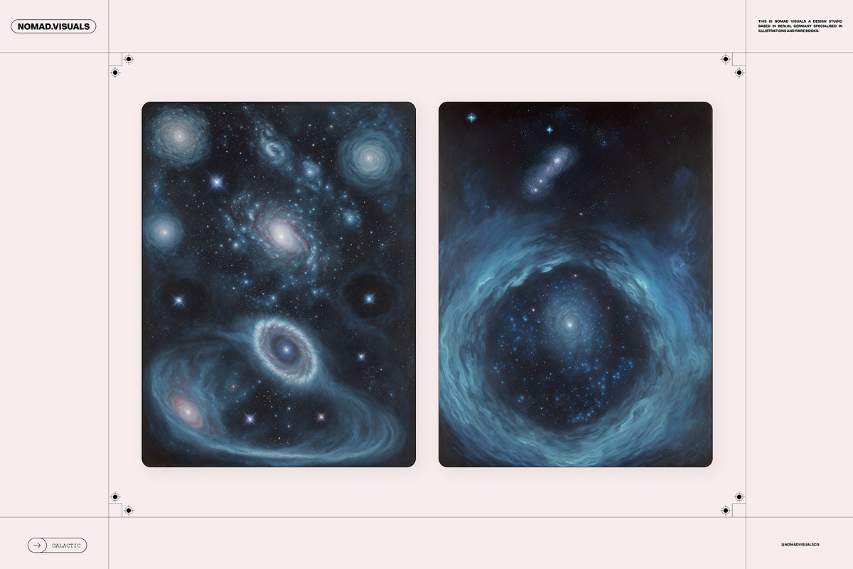 Galactic Fields Illustrations, a Background Graphic by Nomad Visuals (Photo 6 of 16)