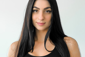 Pretty woman confident face natural beauty skin, a Person Photo by Photo Drive Studio