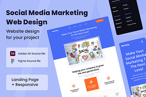 Social Media Marketing Web Design