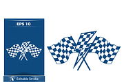 Dynamic Wave Pattern Design, a Texture Illustration by CarWrap design (Thumbnail 1 of 3)