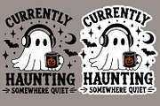 Funny Ghost Halloween introvert, a Seasonal Illustration by Willow Paige Farms (Thumbnail 8 of 8)