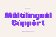 Brixon - Bold Sans Serif Font, a Sans Serif Font by Flawless And Co (Thumbnail 6 of 10)