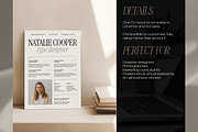 Beige Modern Minimalist CV Resume, a Resume Template by Creatif Foundry (Thumbnail 5 of 7)