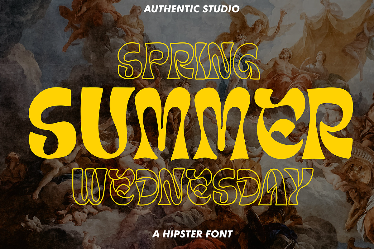 Rehond Hipster font, a Handwritten Font by Authentic Studio (Photo 5 of 6)