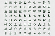 Busy Icons Font, a Symbol Font by Hand-Drawn Goods (Thumbnail 5 of 5)