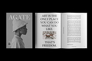 Agate – Magazine Mockup 5 Scenes, a Books & Magazine Mockup by Zumrod (Thumbnail 7 of 9)