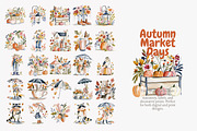 autumn harvest clipart set, a Decorative Illustration by Patishop Art (Thumbnail 8 of 10)
