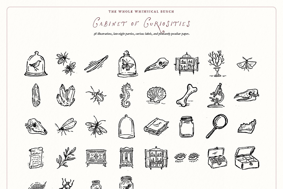 Witchy Clipart Bundle, Mystical Set, an Object Illustration by The October Creative (Photo 7 of 13)