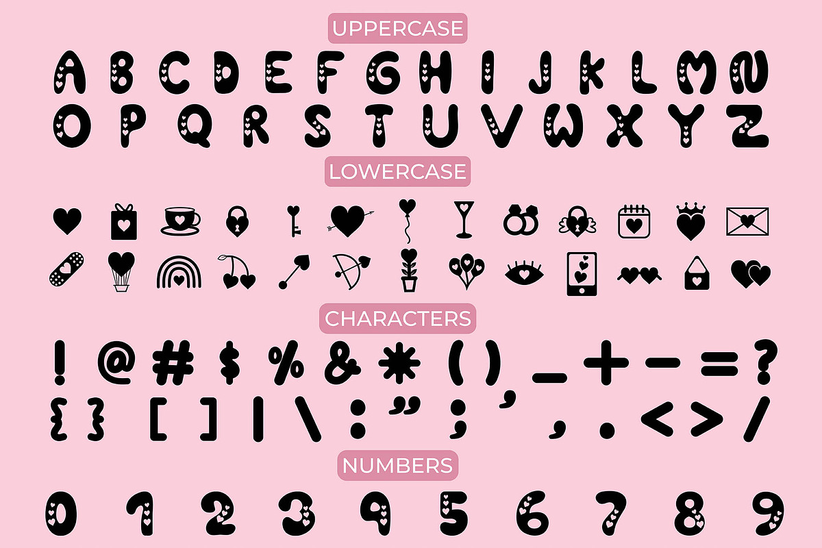 Desire - A Cute Valentine Font, a Font by CraftlabSVG (Photo 10 of 10)