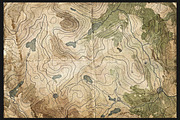 9 Topographic Map Background, a Background Graphic by smishura (Thumbnail 3 of 3)