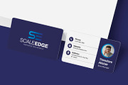 Scaleedge - Business Card, a Business Card Template by Esensifiksi.studio (Thumbnail 2 of 3)
