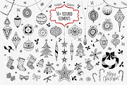 Textured Christmas boundle, a Decorative Illustration by AnastasiaFears (Thumbnail 2 of 6)