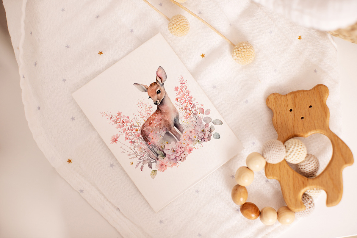 Rosy Dreams, Nursery Collection, a Decorative Illustration by Hello My Print (Photo 8 of 12)