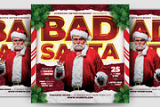 Bad Santa Flyer, a Flyer Template by AyumaDesign (Thumbnail 1 of 2)