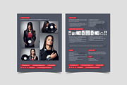 DJ Press Kit & Resume Template / EPK, a Resume Template by vinyljunkie (Thumbnail 4 of 5)