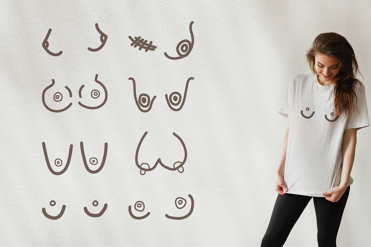 Body Positive Vector Collection, a Person Illustration by Kate Galunga Artstore (Photo 11 of 22)
