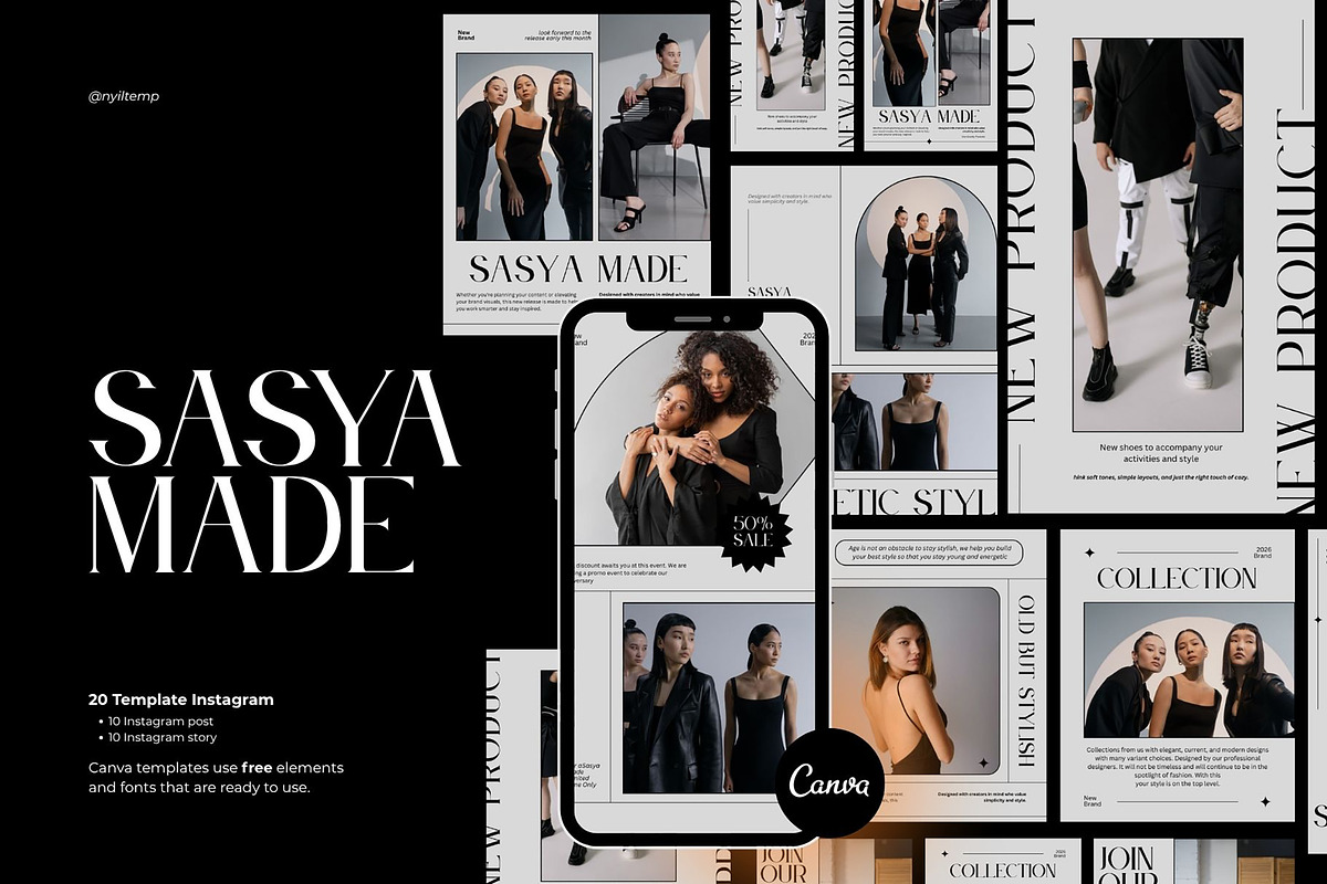 Sasya Made Instagram Template