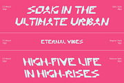CS Weird – Display Font, a Sans Serif Font by Craft Supply Co. (Thumbnail 2 of 8)