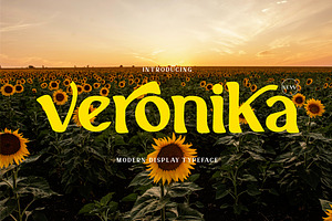 Veronika Display Font