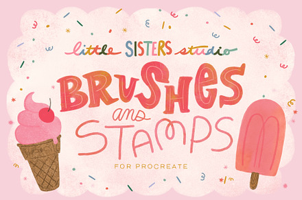 Little Sister's Brushes and Stamps