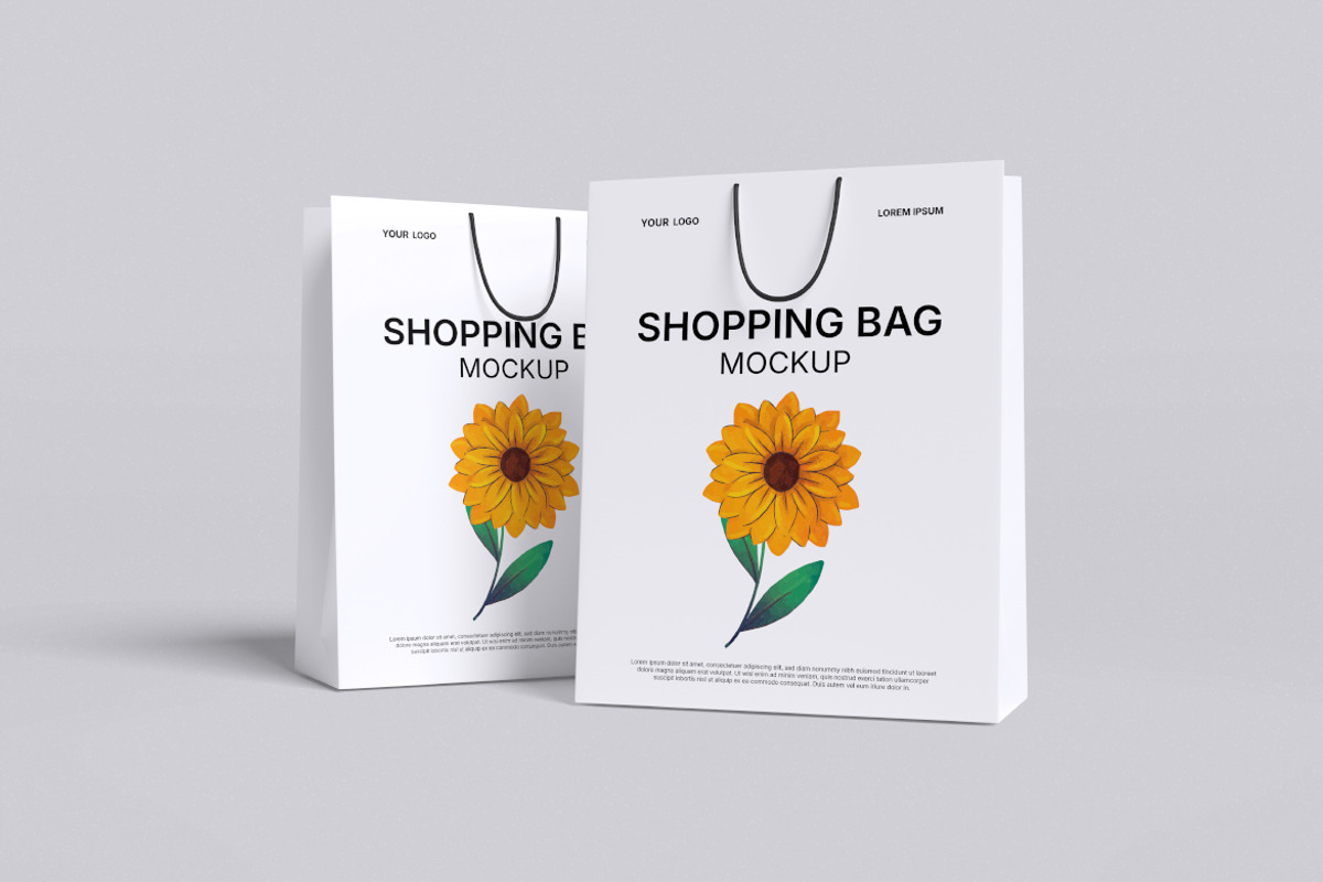 Shopping Bag Mockup Bundle Set, a Packaging Mockup by Rielismee (Photo 4 of 5)