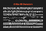 CS Rise Drawn, a Blackletter Font by Craft Supply Co. (Thumbnail 8 of 8)