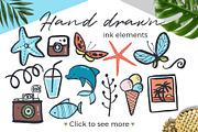 Summer fun - ink design creator, an Object Graphic by Beauty Drops (Thumbnail 3 of 9)