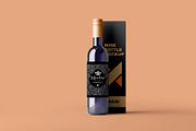 Wine Bottle Mockup, a Product Mockup by GraphicsPixel (Thumbnail 7 of 7)
