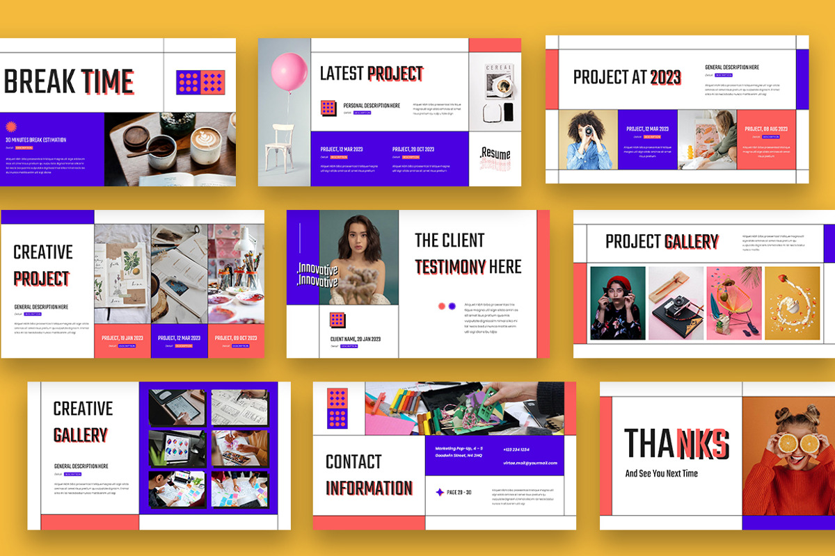 Virtae Creative CV Resume Powerpoint, a Presentation Template by kerismaker (Photo 5 of 5)