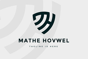 Letter MH Logo