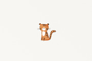 Pattern with tigers, a Pattern Graphic by Olena Kuznietsova (Thumbnail 4 of 4)