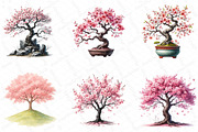 Japanese Cherry Blossom Tree, an Illustration by DreamPrint404 (Thumbnail 4 of 6)