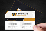 Monochrome Business Card PSD, a Business Card Template by Mohammad Sarfaraz (Thumbnail 3 of 7)