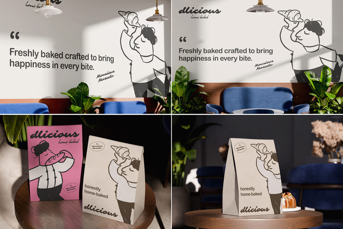 Bakery Mockup & Packaging Bundle, a Packaging Mockup by Vitora Mockup (Photo 9 of 12)