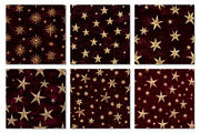 Gold Stars Velvet Fabric, a Texture Graphic by Dream Creation (Thumbnail 3 of 5)