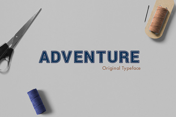 Adventure Typeface Fonts preview 4