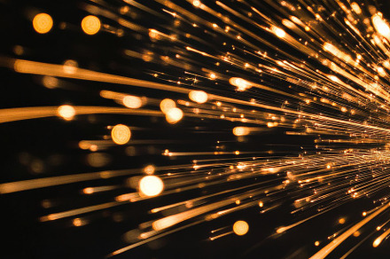 Abstract Golden Light Rays & Sparkle, a Background Photo by Virgo Studio