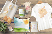 Watercolor blobs, a Texture Illustration by Daria Ustiugova (Thumbnail 9 of 9)