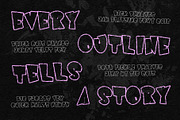 Sketlee, a Sans Serif Font by graphicook (Thumbnail 9 of 10)
